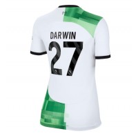 Liverpool Darwin Nunez #27 Fußballbekleidung Auswärtstrikot Damen 2023-24 Kurzarm